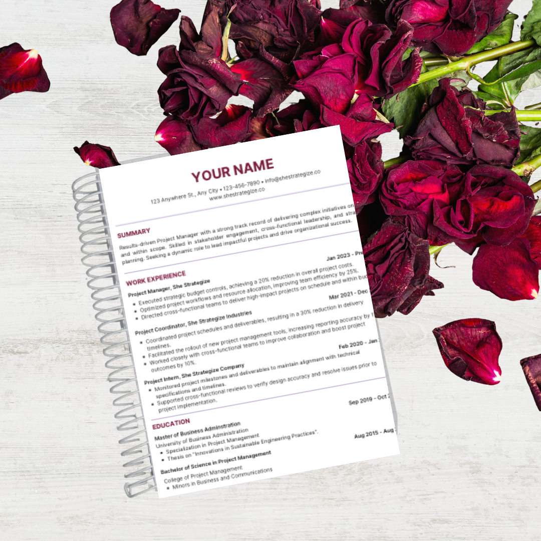 Entry- Level Professional Resume Template